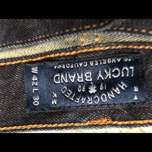 Mens Lucky Jeans 181 size 42 x 30